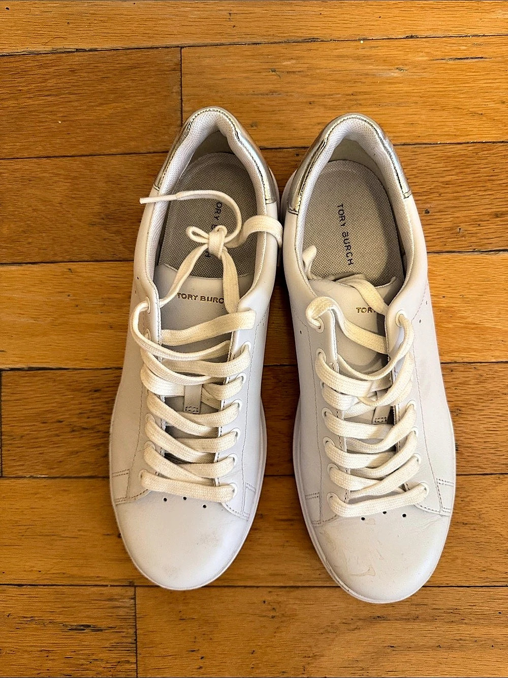 Tory Burch Howell Court Sneaker White Low-Top Sneakers